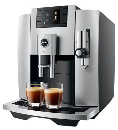 Ekspres do kawy Jura E8 Moonlight Silver (EB)