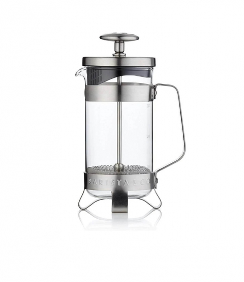 Prasa francuska Barista & Co - 3 Cup Plunge Pot - Electric Steel