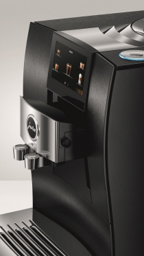 Elegancki front ekspresu Jura Z10 Aluminium Dark Inox