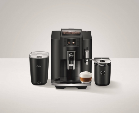 Ekspres do kawy Jura E8 Piano Black (EB) z akcesoriami