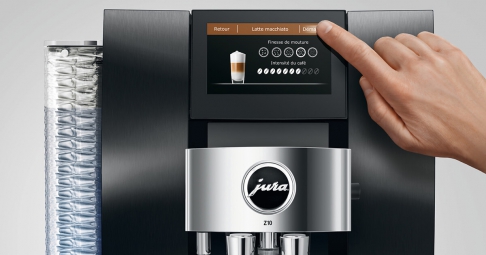 Indywidualne ustawienia kawy w Jura Z10 Aluminium Dark Inox