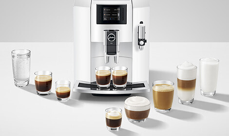 rodzaje kaw przygotowywane przez ekspresy automatyczne Jura