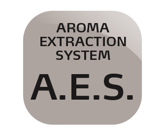 Logo systemu Aroma Extraction System w ekspresach Melitta