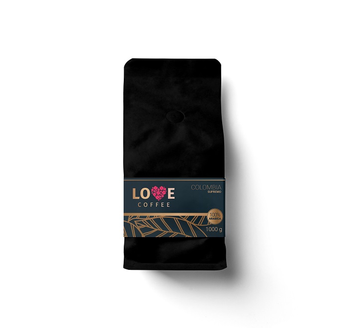 LoveCoffee Colombia Supremo - kawa ziarnista