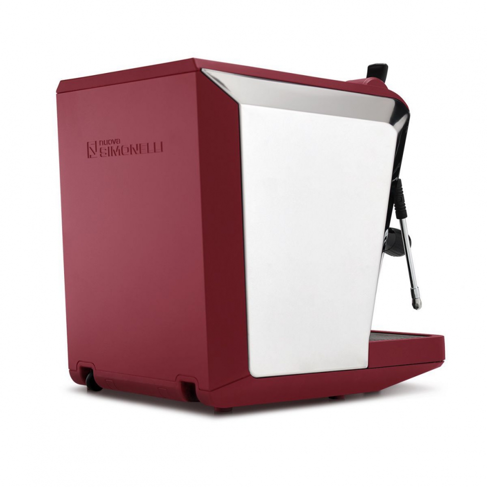 Ekspres do kawy Nuova Simonelli Oscar II Red Tank widziany z tyłu
