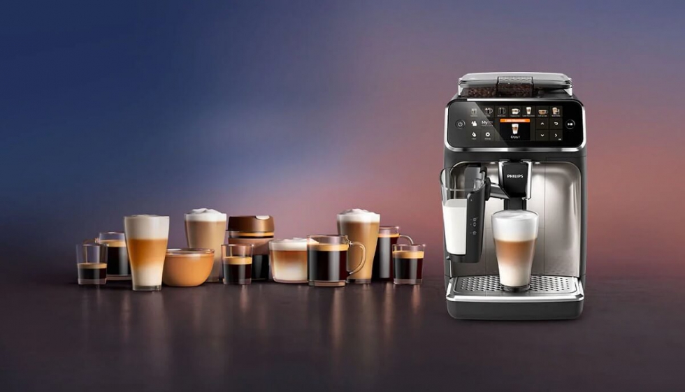 12 rodzajów napojów z ekspresem Philips