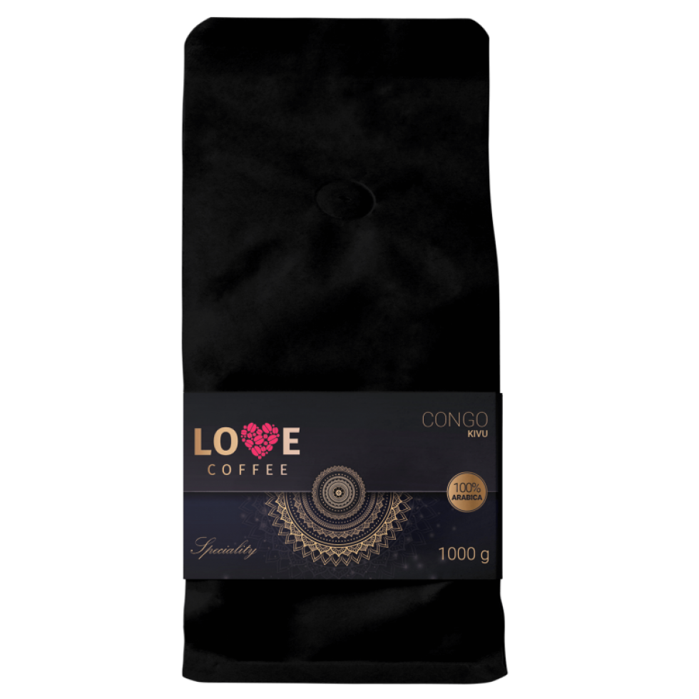 Opakowanie kawy LoveCoffee Congo Kivu