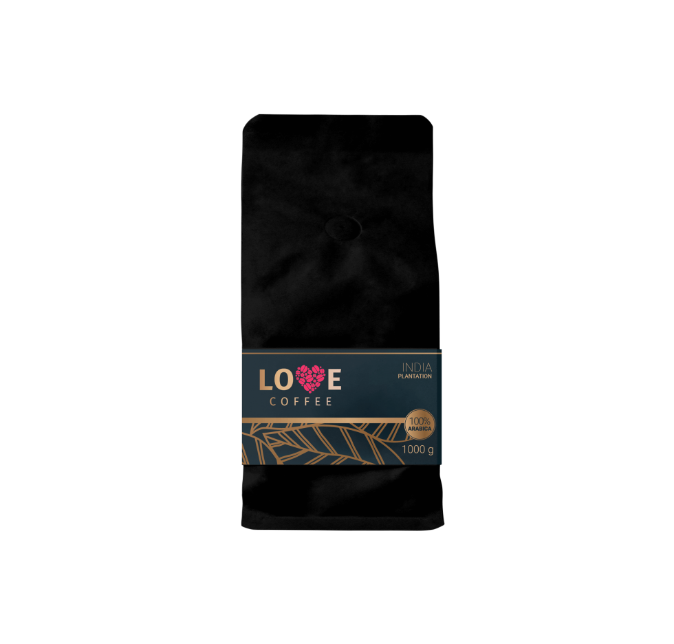 Opakowanie kawy ziarnistej LoveCoffee India Plantation