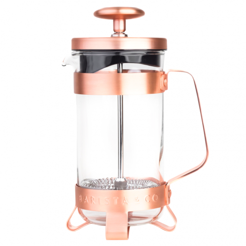 French Press Barista & Co - 3 Cup Plunge Pot - Electric Copper