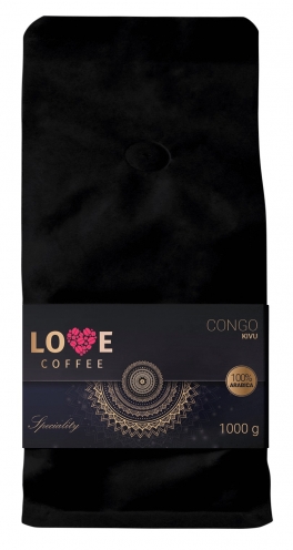 Opakowanie kawy LoveCoffee Congo Kivu