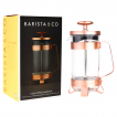 French Press Barista & Co - 3 Cup Plunge Pot  Electric Copper widok rozpakowanego towaru
